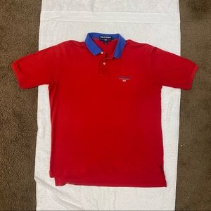 Polo Sport Ralph Lauren Vintage Polo Shirt S/S Red Size L